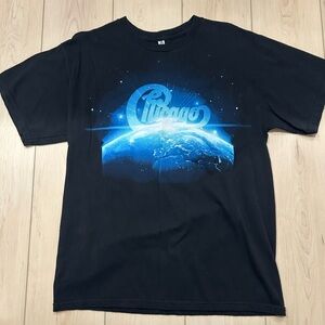 Chicago 50th Anniversary Tour 2017 Black T-Shirt